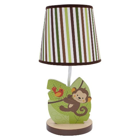 Bedtime Originals Lamp W Shade Jungle Buddies