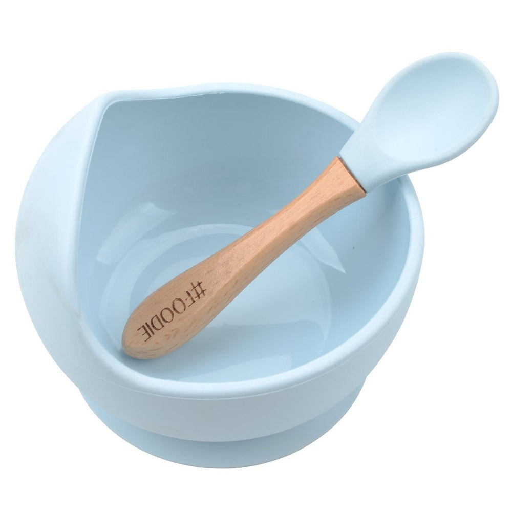 Glitter&Spice Bowl&Spoon Ice Blue
