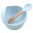 Glitter&Spice Bowl&Spoon Ice Blue