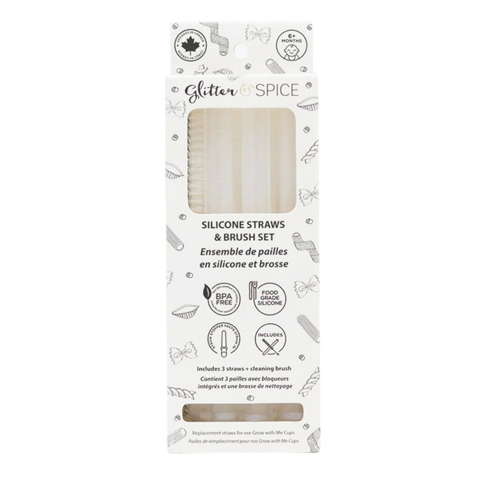 Glitter&Spice Grow With Me Straw&Brush Set GS-STR935129