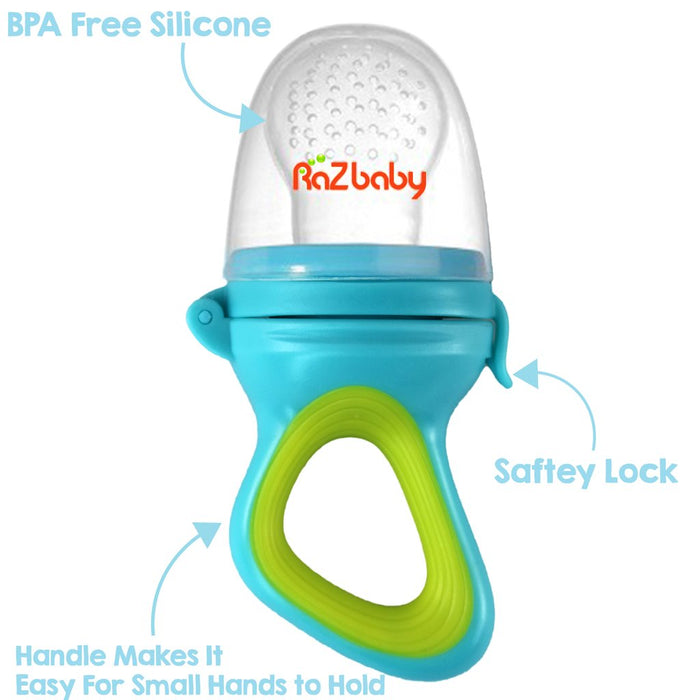 Razbaby RaZ-Feeder - Green & Blue