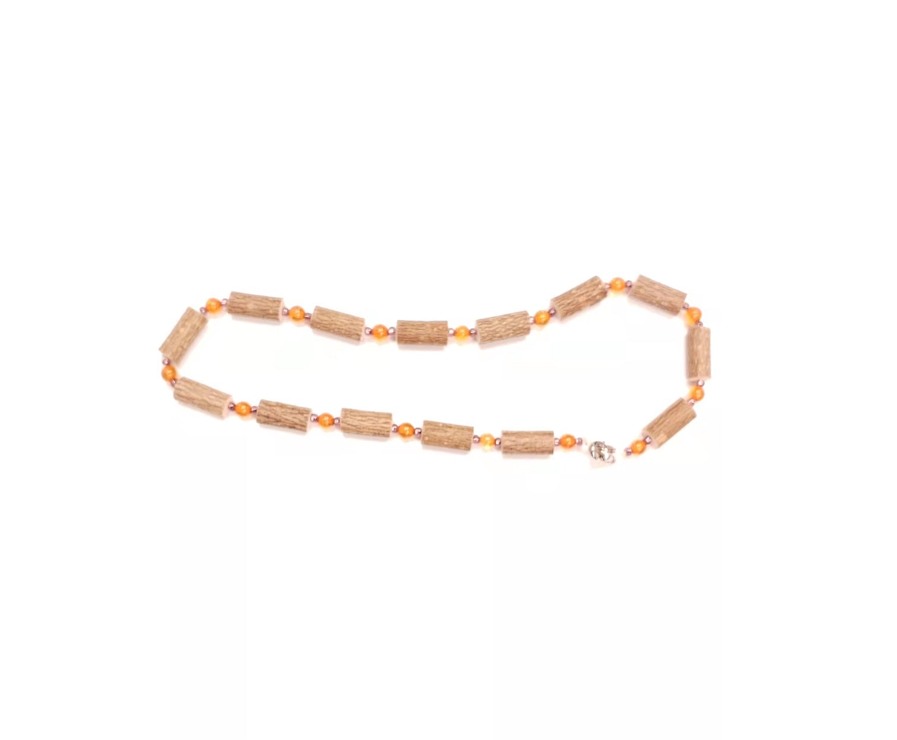 Bienfaits Noisetier/Healing Hazel Amber Teething Necklace-12 Inches - Pink