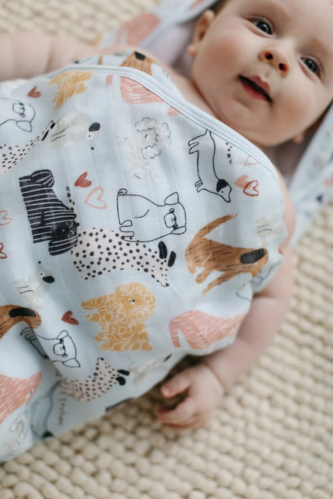 Loulou Lollipop Hooded Towel Set - Honey Puppies