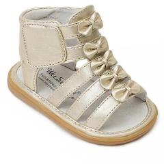 Wee Squeak Athena Sandals Pewter