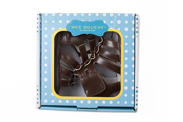 Wee Squeak Athena Sandals - Brown