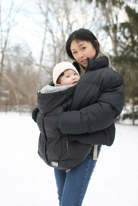 7 AM Enfant Pookie Poncho Black