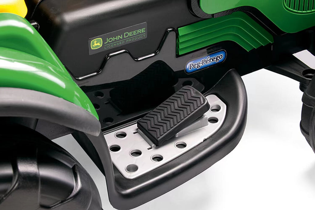 Peg Perego John Deere Power Pull W. Trailer Green - IGED1168 (MARKHAM STORE PICK-UP ONLY)