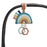 Itzy Ritzy Jingle Attachable Travel Toy - Rainbow