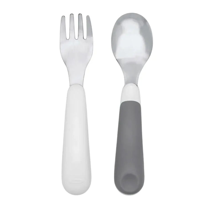 Oxo On-The-Go Fork&Spoon Set Gray - 61154700