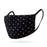 Kushies Kids Mask - Dots on Black Ground 3006-529