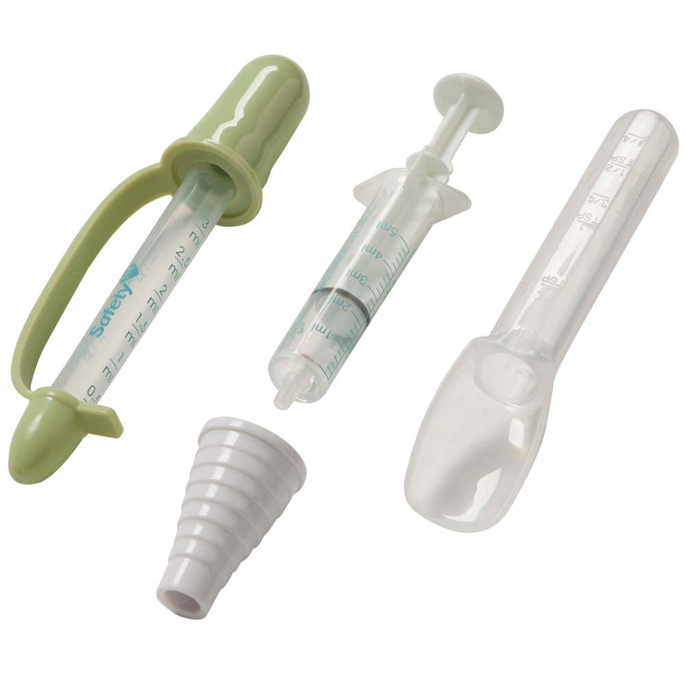Safety 1st Grow with Me Medicine Set Green (Dropper/Syringe/Spoon)