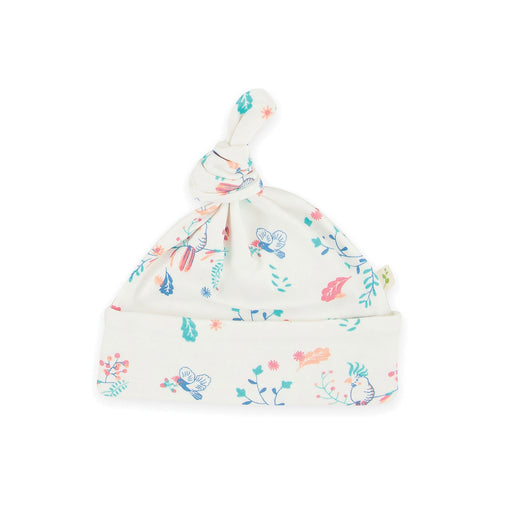 Tiny Twig Knotted Beanie Garden Floral