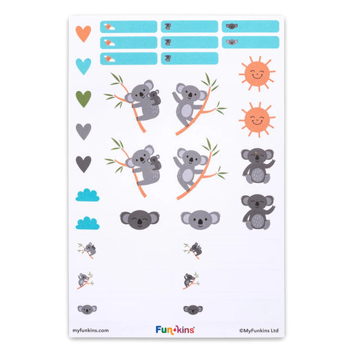 FunKins Peel & Stick Labels - Koalas