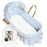 Kushies Bassinet Sheet Jersey Off White SO832-92
