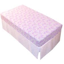 Kushies Crib Skirt Ben&Noa Pink Petal (BN751-104)