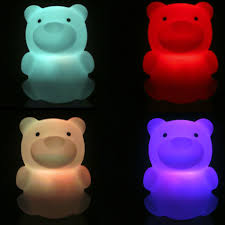 Kushies Night Light Bear Battery