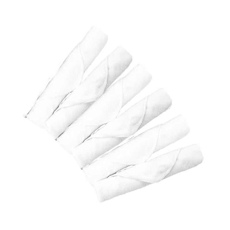 Kushies Washcloths 6pk White - CanaBee Baby