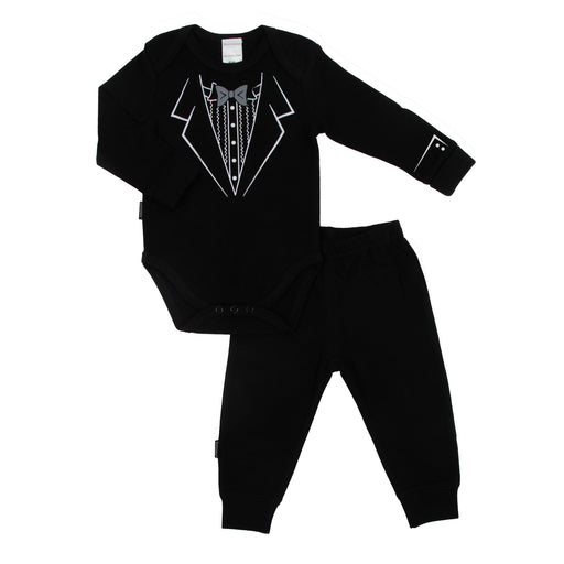 Blue Banana L1812 Mini LS B/S& Pant Set Black