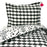 Perlim Pin Pin Reversible Duvet Cover +Sham Twin