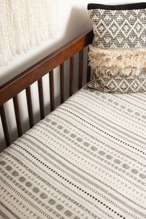Lil North Co.Muslin Crib Sheet - Tribal