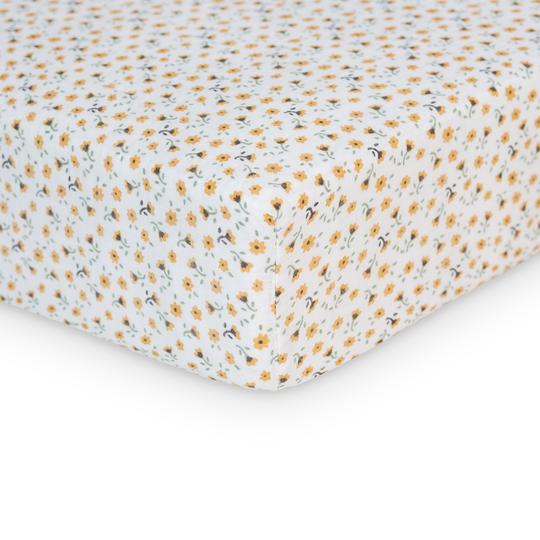 Lulujo Crib Sheet - Vintage Floral (LJ713)