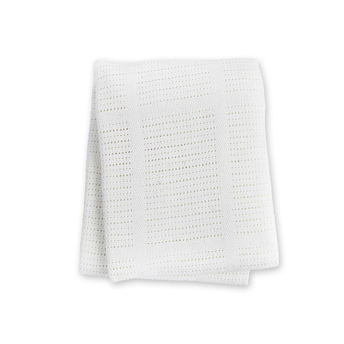 Lulujo Cellular Blanket - White (LJ750)