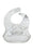 Loulou Lollipop Silicone Bib - Marble