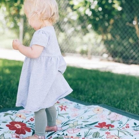 Little Unicorn Outdoor Blanket 5x5 - Primrose Patch