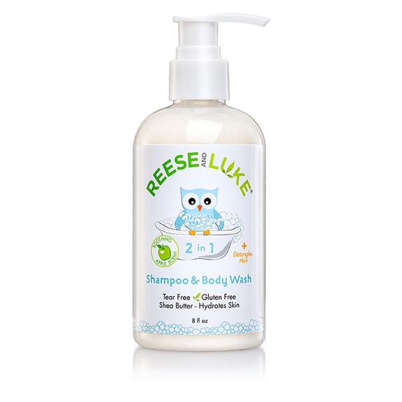 Reese & Luke Shampoo & Body Wash Apple 8oz 741100