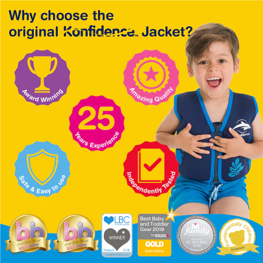 Konfidence Original Jacket - Red/Yellow