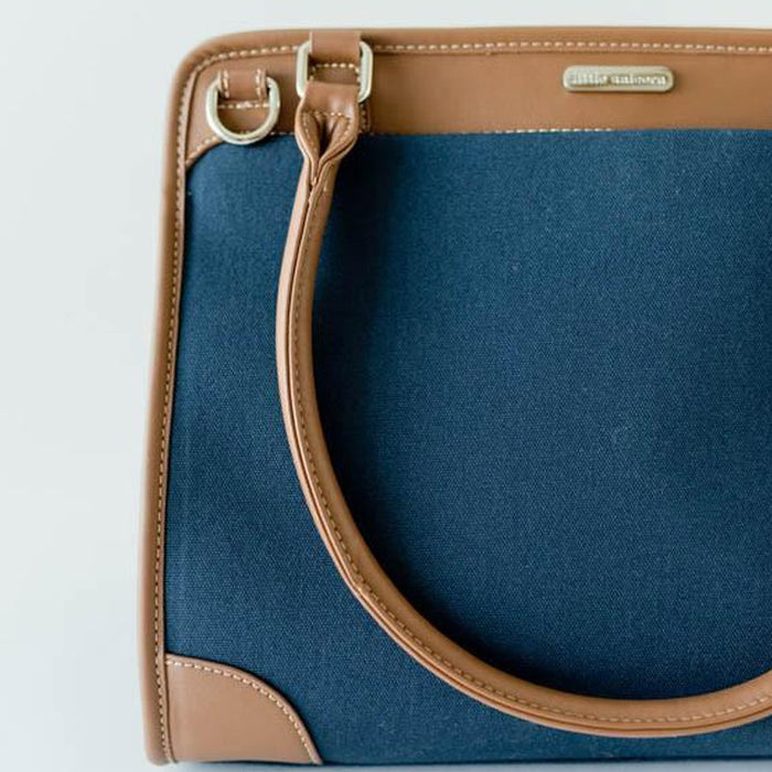 Little Unicorn Petite Manifest Weekender Diaper Bag-Denim