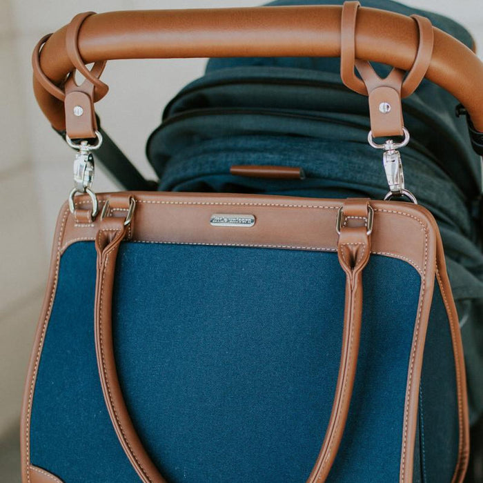 Little Unicorn Petite Manifest Weekender Diaper Bag-Denim