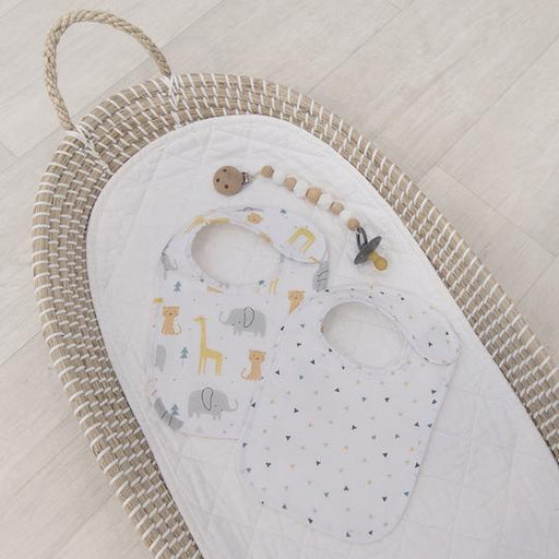 Living Textiles Muslin Bibs - Animal Parade 2pk 711010