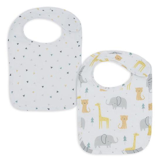 Living Textiles Muslin Bibs - Animal Parade 2pk 711010