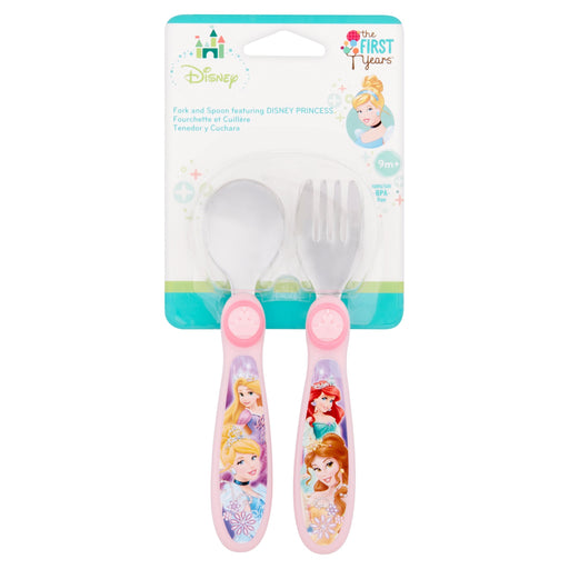 The First Years Disney Easy Grasp Flatware Princess