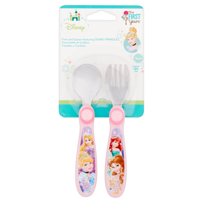 The First Years Disney Easy Grasp Flatware Princess