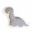 A Little Lovely Cushion Brontosaurus