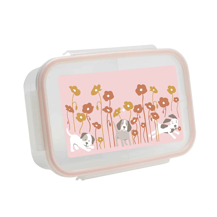Sugarbooger Lunch Box - Puppies & Poppies