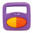 Halilit Musical Notes - Purple Rattle Roller