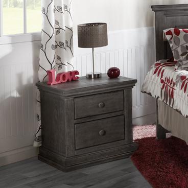 Pali 2114 Modena Nightstand (Distressed Granite)
