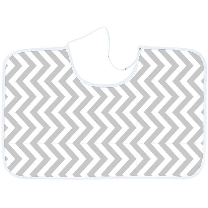 kushies nursing canopy grey chevron (n915-507)
