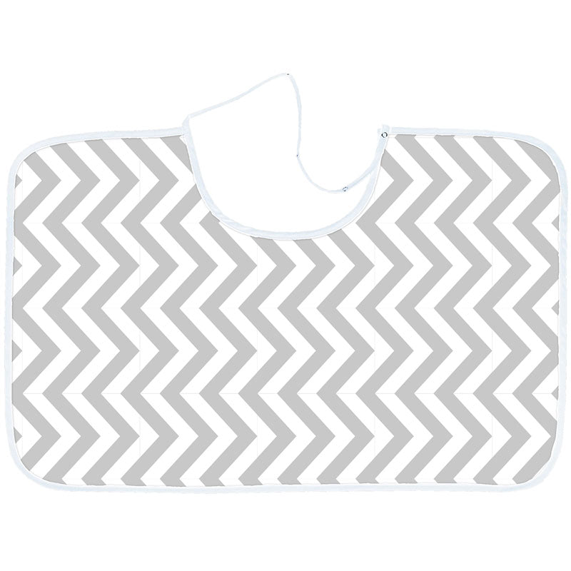 kushies nursing canopy grey chevron (n915-507)