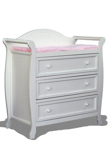 Lil Angels Naples Dresser-Change Table - White (Available at Markham)