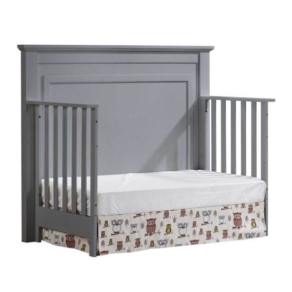 Natart Taylor Convertible Crib - Elephant Grey (MARKHAM STORE PICKUP ONLY)