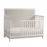 Natart Juvenile Kyoto Convertible Crib White with Talc linen Upholstered panel  (MARKHAM PICKUP ONLY)