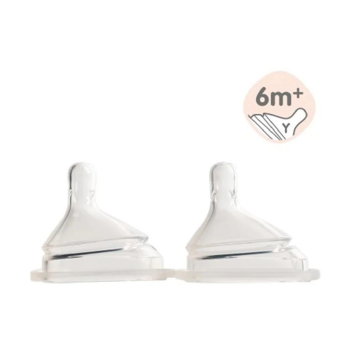 Hegen Teat Pack of 2 Thick Feed