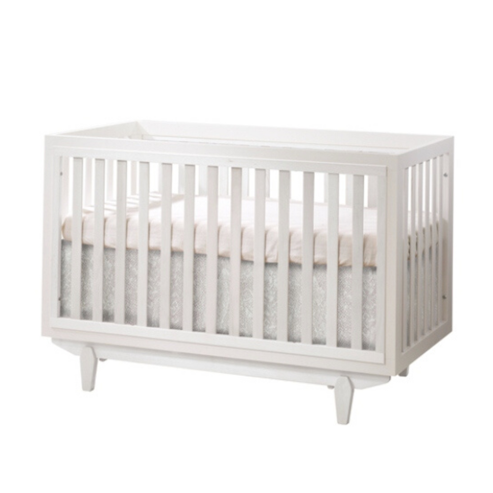 Natart Tulip Tate Classic Crib - White - MARKHAM IN STORE PICKUP ONLY
