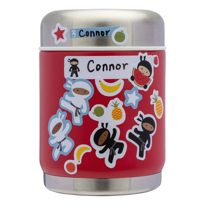 FunKins Peel & Stick Labels - Ninjas