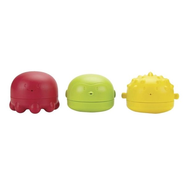 Ubbi Squeeze & Switch Bath Toys Set of 3 10555