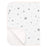 Kushies Deluxe Terry Portable Changing Pad - Grey Scribble Stars (P215-607)